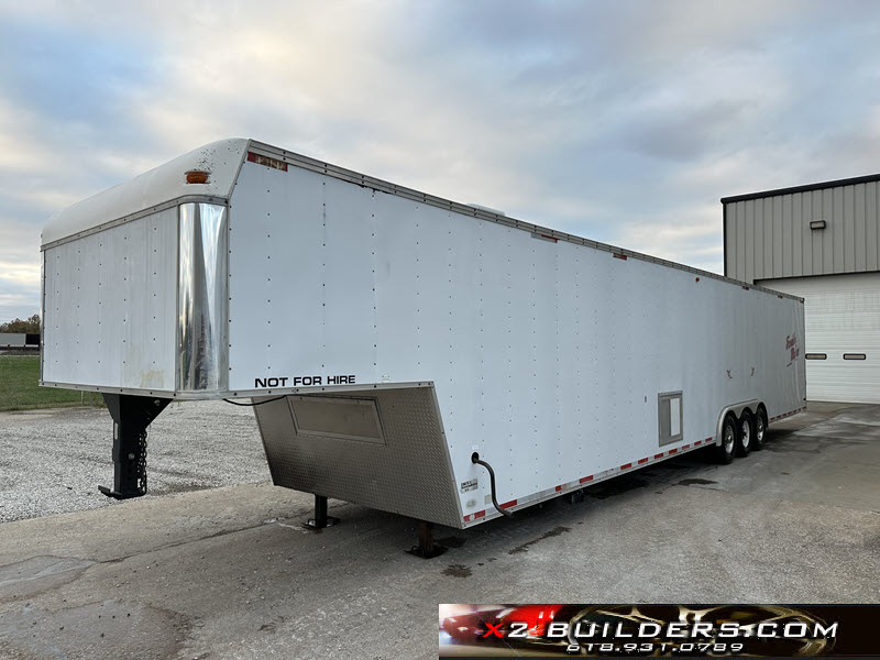 2001 Unique Enclosed Trailer 5th wheel Hauler